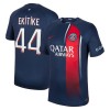 Maglia ufficiale Paris Saint Germain 2023-24 Ekitike 44 Casa per Uomo